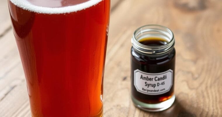 Brew Amber Ale with Amber Candi Syrup D-45 – Home Brewing