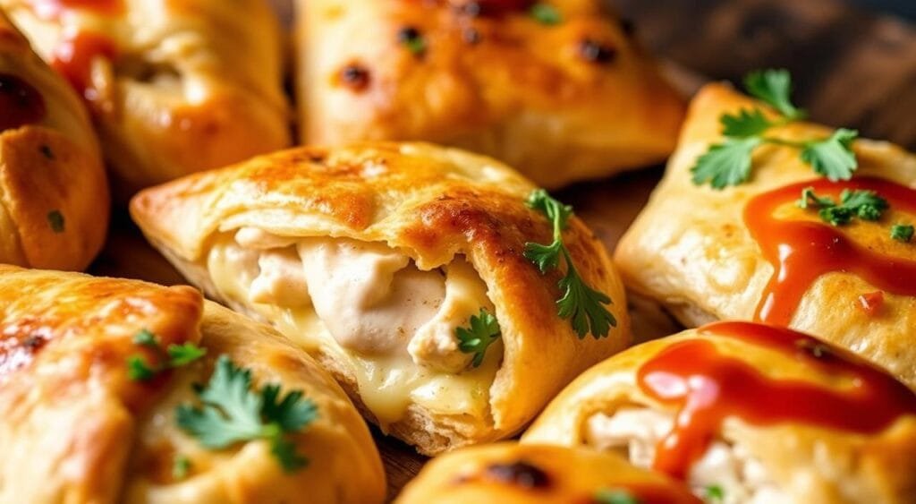 chicken and cheese jalousie variations