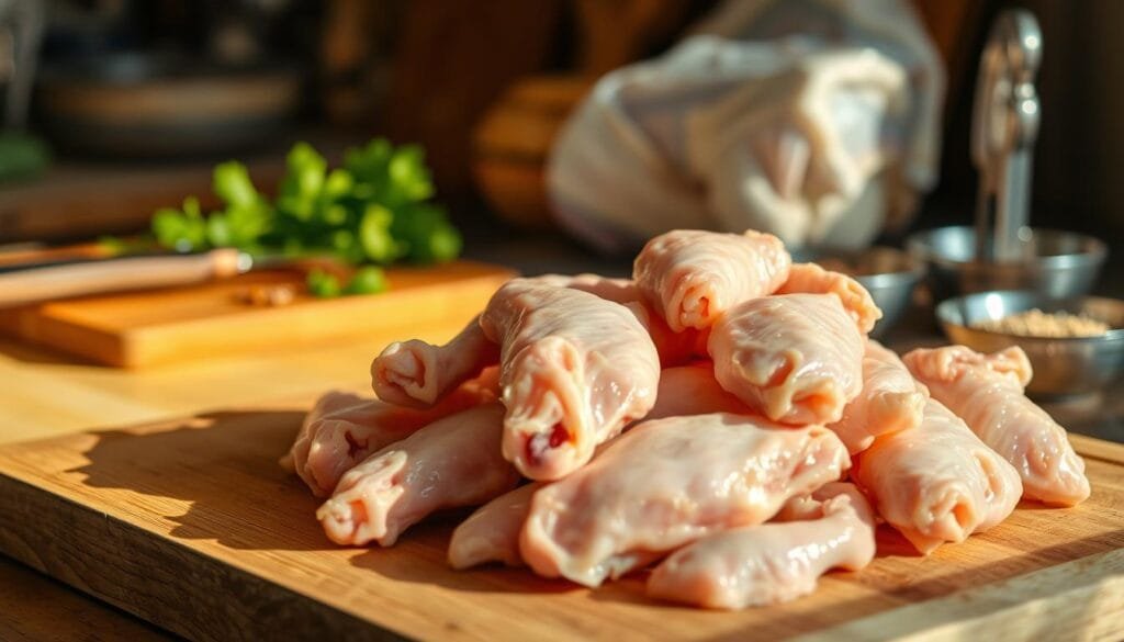 chicken wings preparation