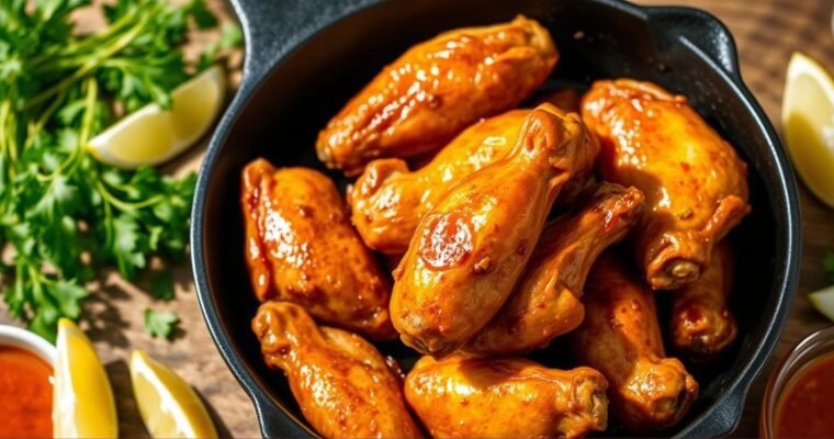 Crispy Chicken Wings Recipe – Easy & Finger-Licking Good