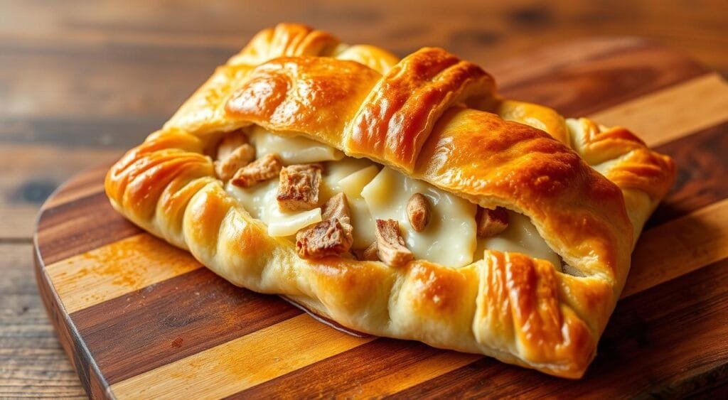 delicious chicken and cheese jalousie