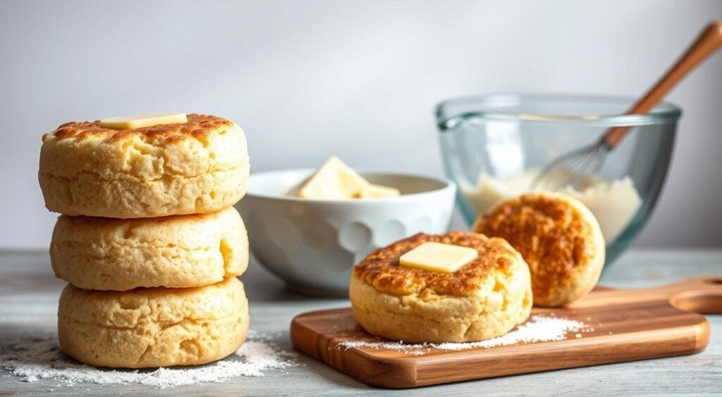 Homemade English Muffins with Einkorn Flour