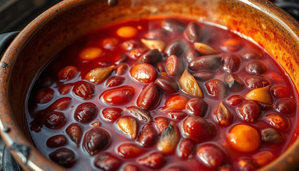 gochujang pit beans