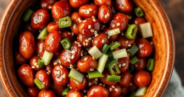 Gochujang Pit Beans – Spicy Korean-Inspired Side Dish