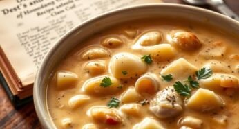 Famous Clam Chowder from Omaha’s Grandma – Midwest Style