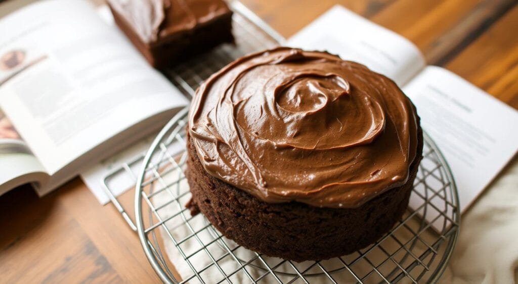 homemade chocolate cake
