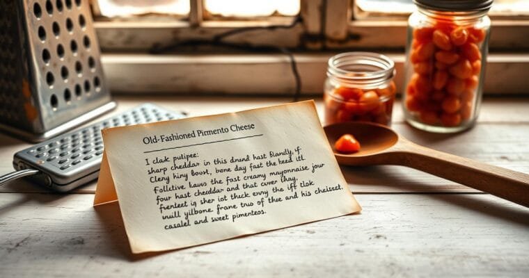Old-Fashioned Pimento Cheese Spread – Southern Classic