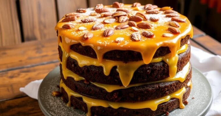 Chocolate Orange Almond Cake – A Citrus-Infused Delight