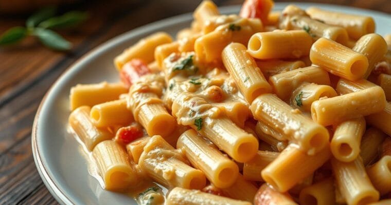 Creamy Rigatoni alla Grassa – The Ultimate Cheesy Pasta Recipe