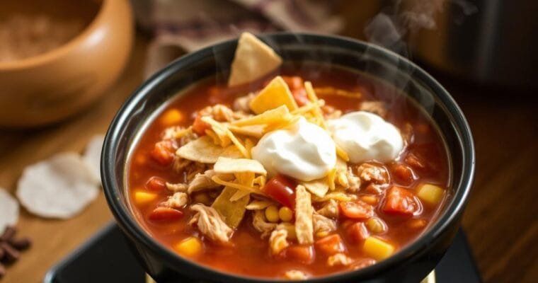Chicken Taco Soup – Spark Recipes’ Easy Comfort Bowl