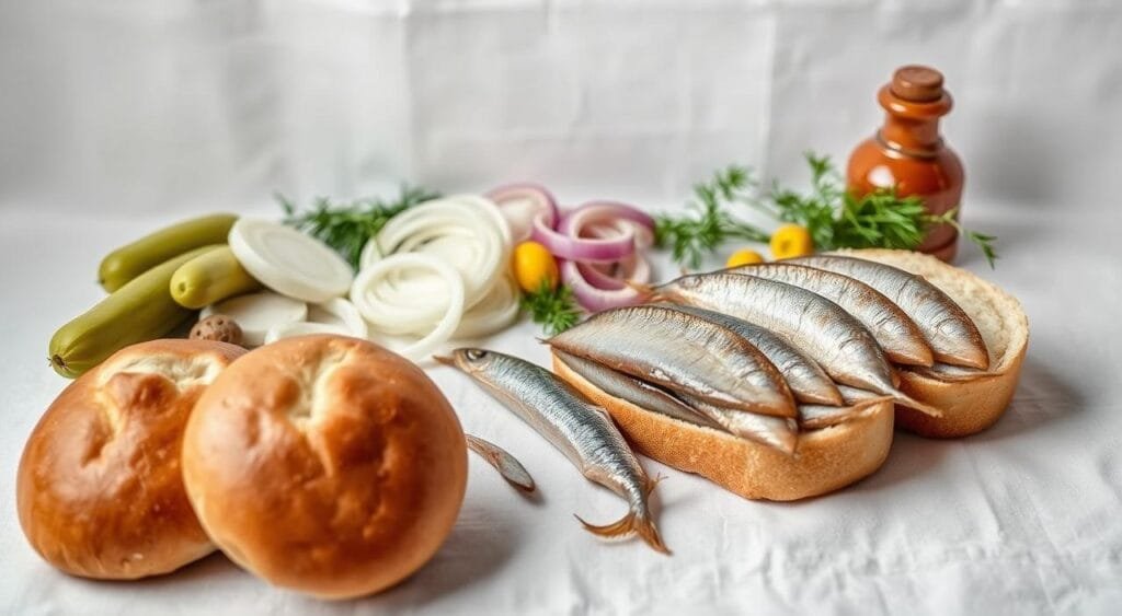 traditional matjesbrötchen ingredients