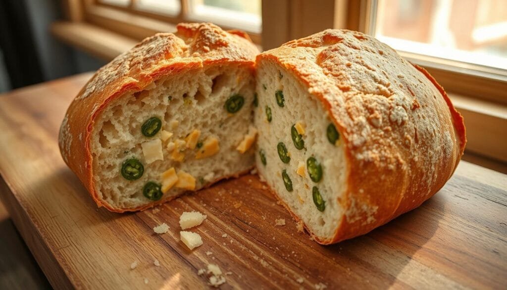 Bake Vegan Jalapeño Cheddar Artisan Bread at Home