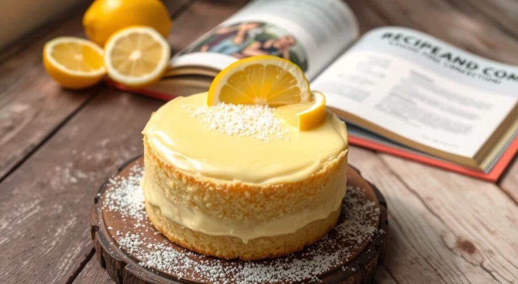 vintage lemon cake
